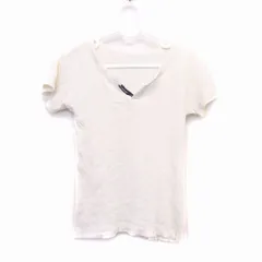 子供服 Tシャツ カットソー オープンフロントネック 半袖 コットン 綿 無地 シンプル 100 アイボリー /HT12 N