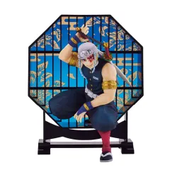 鬼滅の刃 一番くじ 宇髄 天元 フィギュア A賞 屏風背景