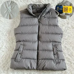 ポロラルフローレン ダウンベスト ワンポイント刺繍 現行QRタグ レディースM