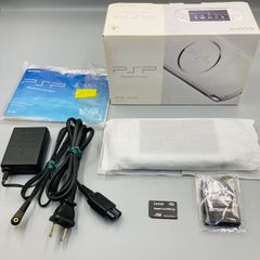 [Tested and working] [Box/Manual included] [New battery included] PSP console [Pearl White] PSP-3000 with memory card/AC adapter GH5