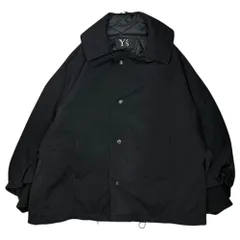 Y's(ワイズ) NYLON CHINO CLOTH MIDDLE COAT ナイロン チノ クロス ミドル コート YK-C22-603 2(M程度) ブラック 男性着用可能 ジャケットのサムネイル