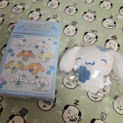 サンリオ シナモロール マスコット ぬいぐるみ バッジ