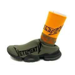 ヴェトモン ベトモン VETEMENTS Reebok シューズ スニーカー ソックスシューズ high-top sock trainers 25.5 緑 カーキ /KS19のサムネイル