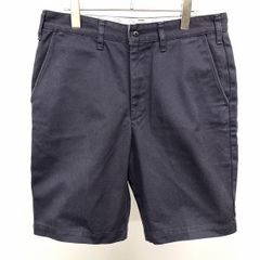 STUSSY】ワークショーツ ネイビー 32 ハーフパンツ - メルカリ
