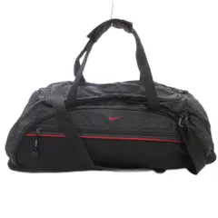 ナイキ NIKE 2WAY ボストンバッグ ハンド ショルダー ロゴ ナイロン 黒 ブラック /MG