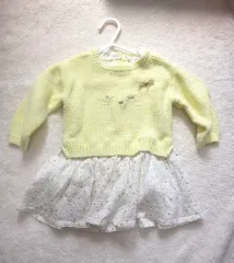 ベビー服 ニット ONE PIECE 85 (ハッピーランド ONE PIECE) (ユア ONE PIECE) ベビー服