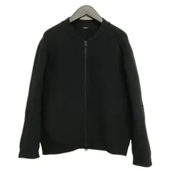 デンハム DENHAM WHOLEGARMENT BLOUSON ホールガーメントニット ブルゾン ジャケット S ブラックのサムネイル