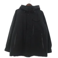 ジョンブル JOHNBULL ユーティリティーシェルパーカー 長袖 フルジップ 黒 ブラック Mのサムネイル