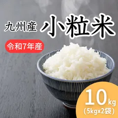 小粒米10kg(5kg×2) 《令和7年産》九州産 雑炊 米粉 パンお菓子作り コスパ米 お買い得 お米 九州産 安い 訳あり 精米 白米 くず米 色彩選別 ブレンド米《送料無料※一部地域除く》のサムネイル