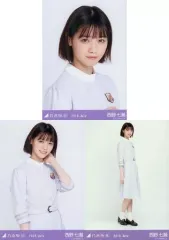 【中古】生写真(乃木坂46) ◇西野七瀬/「2018.July」WebShop 限定 ランダム生写真 3種コンプリートセット