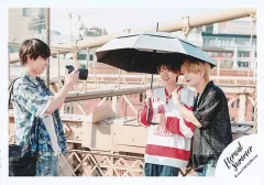 【中古】生写真(STARTO) HiHi Jets・美 少年/井上瑞稀・作間龍斗・浮所飛貴/横型・膝上/New York Photo Diary “Eternal Summer”オリジナルフォト/公式生写真