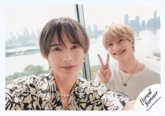 【中古】生写真(STARTO) HiHi Jets・美 少年/井上瑞稀・浮所飛貴/横型・バストアップ/New York Photo Diary “Eternal Summer”オリジナルフォト/公式生写真
