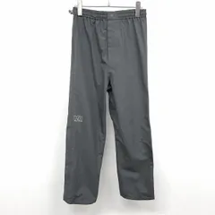 【中古】[印象AB] HELLY HANSEN ヘリーハンセン アウトドアパンツ メンズ M グレー ナイロン100% ジップフライ ウエストの右サイドに調節ゴム ロゴプリント 裾から膝にベルクロ×ジップ テーパードのサムネイル