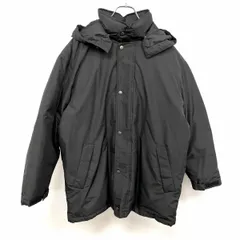 【中古】[印象AB] Paul Stuart SPORT ポールスチュアート スポーツ ダウンジャケット / ハーフコート メンズ M 黒 ポリ100%(ダウン80%＋スモールフェザー20%) ハイネック ドットボタン×ジップ留め 内ポケット×１ 無地 長袖のサムネイル