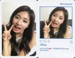 【中古】コレクションカード(女性) TWICE/ツウィ/インスタ風/CD「Twicetagram」特典トレカ