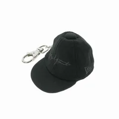 ヨウジヤマモトプールオム YOHJI YAMAMOTO POUR HOMME × ニューエラ NEW ERA CAP KEYHOLDER キーホルダー チャーム アクセサリー ブラック 黒 HR-A53-941