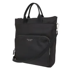 KATE SPADE ツーウェイバッグ 2WAY 3WAY リュック 斜めがけショルダーバッグ ナイロン ブラック 黒 レディース ポケット多め 軽い