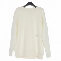 ザラ ZARA クルーネック グラフィック 刺繍 スウェット トレーナー 長袖 38 ホワイト 白 4087/418/052