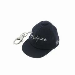 ヨウジヤマモトプールオム YOHJI YAMAMOTO POUR HOMME × ニューエラ NEW ERA 20AW CAP KEYHOLDER キーホルダー チャーム アクセサリー ネイビー 紺 HR-A51-977