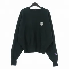 チャンピオン CHAMPION × ホリデイ HOLIDAY REVERSE WEAVE CREW リバースウェーブ スウェット トレーナー M ブラック 黒 CWSY009