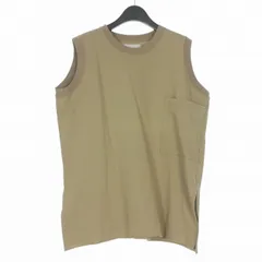 オードリーアンドジョンワッド Audrey and john wad ノースリーブＴシャツ カットソー F カーキ LO963