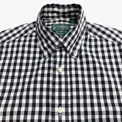 【XS】Gitman Brothers Vintage（ギットマンブラザーズ）BDシャツ チェック / USA製 / Cotton 100% ポケット付 トラッド 古着 メンズXS相当