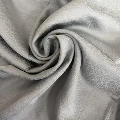 色無地 裄67 上品な地紋 一つ紋 正絹 着物 MK-6584