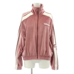 アディダスオリジナルス adidas originals W ADIBREAK VELOUR TT アディブレイク ベロア トラックトップ トラックジャケット ブルゾン ジップアップ M ピンク KD1655 /KU