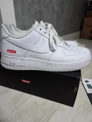 ナイキ エアフォース1 シュプリーム 白 275 cu9225-100