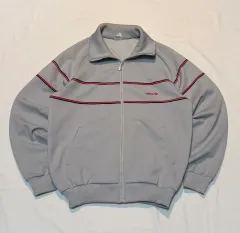 80年代 アディダス 西ドイツ アカデミー トラックジャージ トップス グレー