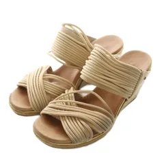 アグ オーストラリア UGG australia HILARIE ウエッジソール サンダル US7 24.0cm ベージュ 1012184 /AQ ■OSのサムネイル