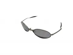 オークリー サングラス イーワイヤー メタルフレーム e‐wire マットシルバー グレー系 ミラーレンズ オーバルレンズ ヴィンテージ OAKLEY メタルフレーム 金属フレーム 男女兼用 オークリー サングラス イーワイヤー メタルフレーム e‐wire マット