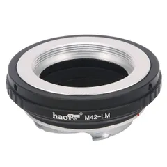【人気商品】42mm スクリューマウントレンズからLeica M42 M レンズマウントアダプター LMマウントカメラ用 Haoge M240、M240P、M262、M3、M2、M1、M4、M5、M6、MP、M7、M8、M9、M9-P、Mモノクロ、M-E、M、のサムネイル