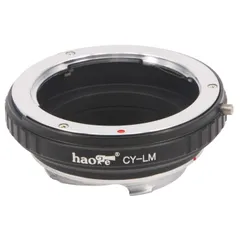 【数量限定】Haoge レンズマウントアダプター Contax/Yashica C/Y CYレンズからLeica M LMマウントカメラ用 M240、M240P、262、M3、M2、M1、M4、M5、M6、MP、M7、M8、M9、M9-P、M、M モノクロ、Mのサムネイル