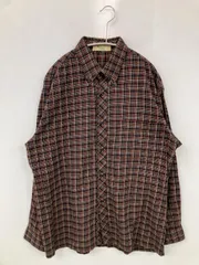 CARVEN カルヴェン シャツ/ブラウス M ブラック チェック柄 ミドル丈 長袖 ボタンダウンのサムネイル