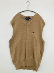 Polo by Ralph Lauren ポロバイラルフローレン ベスト L ベージュ