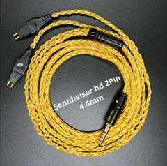 超希少!16コア2Pin(L/R) HD650 660S用4.4mmバランス接続 - メルカリ