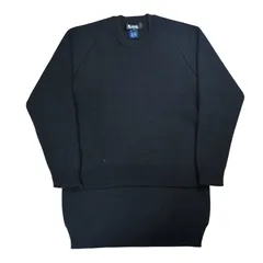 "BLACK COMME des GARCONS" Crew Neck Deformed L/S Sweaterのサムネイル