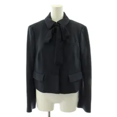 レッド ヴァレンティノ RED VALENTINO ジャケット シングル シルク 絹 40 紺 ネイビー LR0CE1052MF /AN44のサムネイル