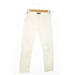 エンポリオアルマーニ EMPORIO ARMANI JEANS NEW MISCHA デニムパンツ ジーンズ スキニー ストレッチ スパンコール ロゴ 24 白 ホワイト /AO18 ■GY19のサムネイル