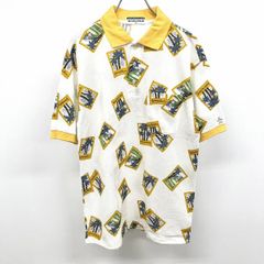 美品 J'sジャンボ尾崎 ブリヂストン ゴルフ半袖 ポロシャツ XL 白 日本