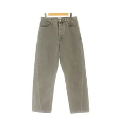 トーテム TOTEME 24SS TWISTED SEAM DENIM FULL LENGTH デニムパンツ ジーンズ 26/30 グレー /DF ■OSのサムネイル