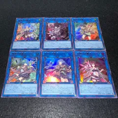 【遊戯王】No.7470 照耀の光霊使いライナ 暗影の闇霊使いダルク 崔嵬の地霊使いアウス 蒼翠の風霊使いウィン 清冽の水霊使いエリア 灼熱の火霊使いヒータ ウルトラ ウルトラレア 各1枚 計6枚