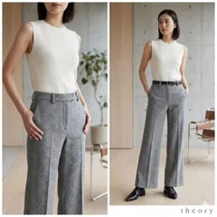 Theory セオリー【0】ビジネススラックス グレー フォーマル 通勤 S相当