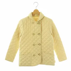 トラディショナルウェザーウェア Traditional Weatherwear キルティング ジャケット アウター ダブル 34 ライトベージュ /DF ■OSのサムネイル