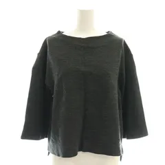 ドレステリア DRESSTERIOR ボートネックウールプルオーバー スウェット トレーナー F グレー /SS ■OS ■SHのサムネイル