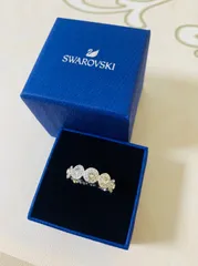 新品　スワロフスキー Una Angelic リング 60号