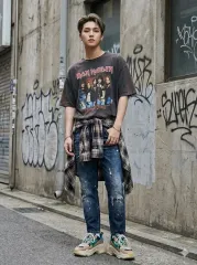 DSQUARED2 ペイント スポット ダメージ ジーンズ