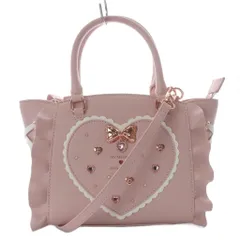 サマンサベガ Samantha Vega 「マイメロディ&クロミ」コレクション 「マイメロディ」 フラッター ハンドバッグ ショルダーバッグ 2way フェイクレザー ピンク /YO12