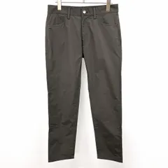 【中古】[印象AB] Calvin Klein PLATINUM カルバンクライン パンツ レディース 73 ダークグリーンカーキ系 綿×ナイロン×ポリウレタン テーパード ジップフライ 薄手 無地のサムネイル
